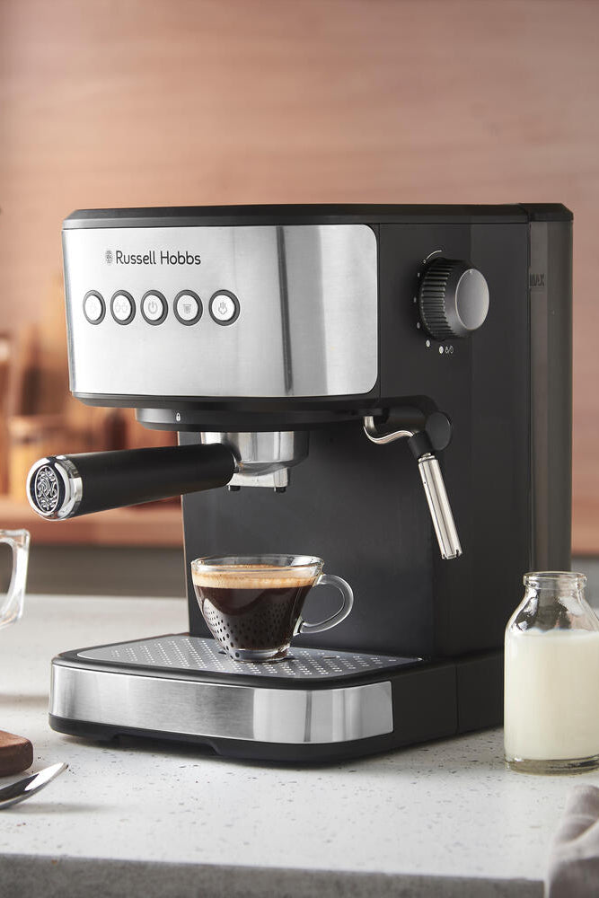 Heaton espressomaskine - sort
